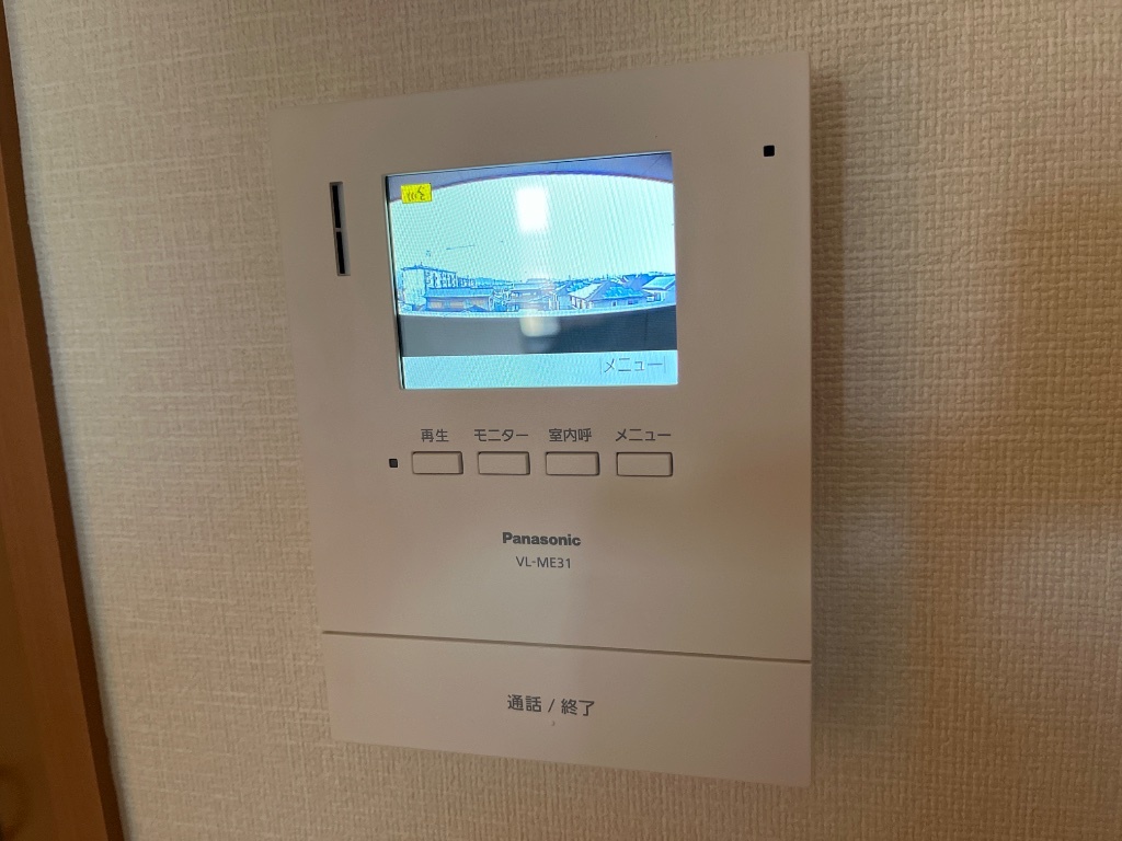 TVモニター付きインターホン